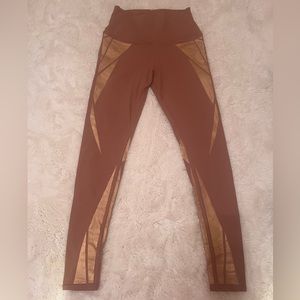 Alo Yoga Small Adult Rose Gold Leggings